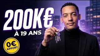 Miniature : Comment j'ai acheté plus de 200 000€ d'immobilier à 19 ans (sans apport)