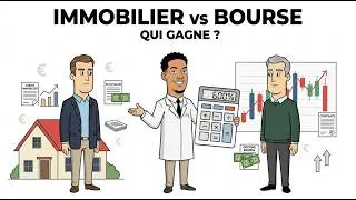 Miniature : Immobilier vs. Bourse : Lequel Va Me Rapporter Le Plus d'Argent ?