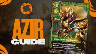 Miniature : Le DECK AZIR qui a remporté le PLUS GROS tournoi de RIFTBOUND
