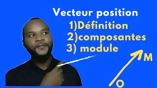 Miniature : #education vecteur position ( cours mécanique part 2)