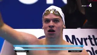 Miniature : Leon Marchand (21 year-old French swimming) smashes Michael Phelps’ last remaining world record