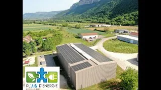 Miniature : La deuxième toiture photovoltaïque de Pl'Ain d'Energie et de l'ACERPA, à Serrières-de-Briord