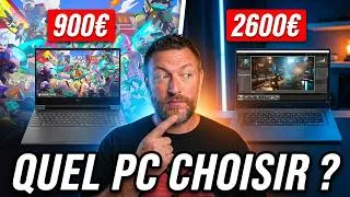 Miniature : Quel PC Portable GAMER et ÉTUDIANT choisir en 2026 ?