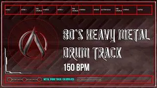 Miniature : 80’s Heavy Metal Drum Track 150 BPM | Preset 3.0 | Reissued (HQ,HD)