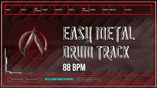 Miniature : Easy Metal Drum Track 88 BPM | Preset 3.0 (HQ,HD)