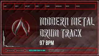 Miniature : Modern Metal Drum Track 97 BPM | Preset 3.0 | Reissued (HQ,HD)