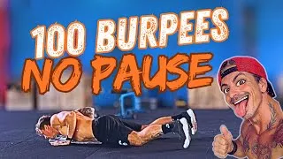 Miniature : Seul. Sans musique. 100 burpees non stop…mon temps est pas trop mal 🫡