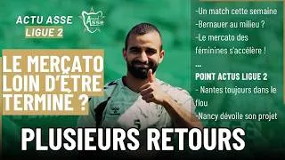 Miniature : Mercato ASSE : Bernauer en 6 ? Cathro annonce encore des recrues ? + Flash Ligue 2