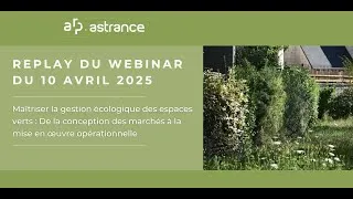 Miniature : Webinar : Maîtriser la gestion écologique des espaces verts