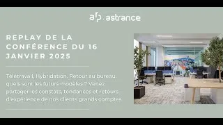 Miniature : Conférence : Télétravail, Hybridation, Retour au bureau, quels sont les futurs modèles ?