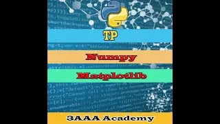 Miniature : TP_ NUMPY et MATPLOTLIB EN PYTHON