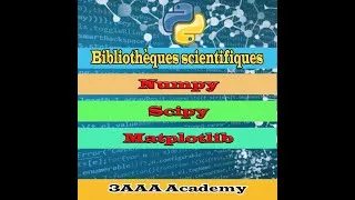 Miniature : Présentation bibliothèques scientifiques Numpy-Scipy-Matplotlib