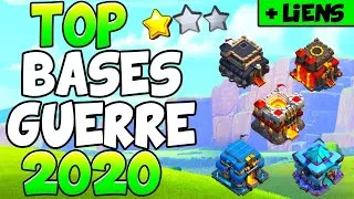 Miniature : MEILLEURES BASES DE GUERRE 2020 Anti Perf + Liens | TOP HDV TH 9 10 11 12 13 | Clash of clans War
