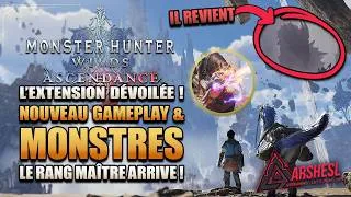 Miniature : TOUT CE QU'ON SAIT ACTUELLEMENT sur le DLC Monster Hunter Wilds: Ascendance ! Date, Monstre, autres.