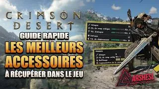 Miniature : Les meilleures accessoires à avoir de Crimson Desert ! Le Guide Complet