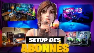 Miniature : Je RÉAGIS aux SETUP de mes ABONNÉS ! #2 😍