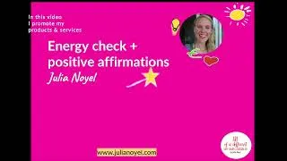 Miniature : energy check positive affirmations audio