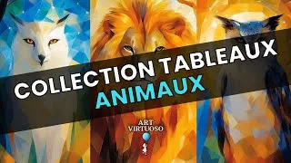 Miniature : La magie des animaux en pleine peinture !