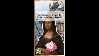 Miniature : 🎨Non, La Joconde n'a pas sa boîte aux lettres au Louvre!  | #monalisa  #factchecker  #fakenews