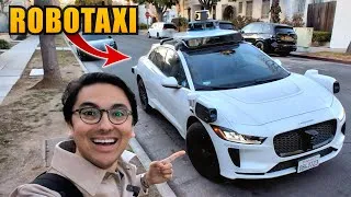 Miniature : J’ai TESTÉ le ROBOTAXI FUTURISTE de GOOGLE ! (Waymo)
