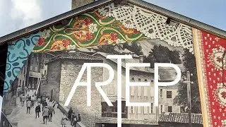Miniature : Fresque murale "La Sortie de l'Usine"