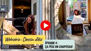 Miniature : EP04 - Dans les coulisses chaotiques de mon symposium - Websérie Dessin d'été (étu)