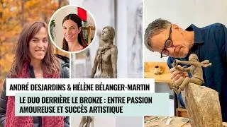 Miniature : Peindre et sculpter en duo - André Desjardins et Hélène Bélanger-Martin - Podcast "Vivre l'art"