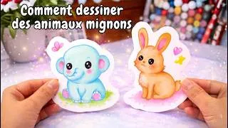 Miniature : Comment dessiner un dessin mignon style kawaii