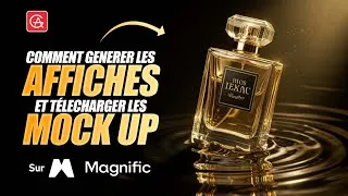 Miniature : Les designers vont adorer Magnific AI : création d'une affiche pro et téléchargement de mock up 😳🔥
