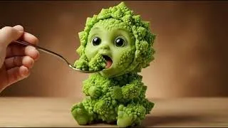 Miniature : Mignon ou Effrayant ? Bébés Légumes IA 🥦👶 | L’ASMR Oddly Satisfying Ultime