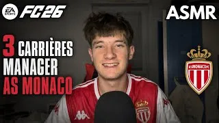 Miniature : ASMR Carrière Manager - 3 Saisons pour être Champion d’Europe 🇲🇨