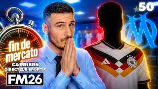 Miniature : ON TERMINE LE MERCATO PAR UNE MAXI RECRUE ! – Carrière Directeur Sportif à l’OM Ép 50