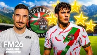 Miniature : GROS MERCATO POUR L'EUROPE ET PREMIER MATCH - Biperras Klub Ezpeletta sur FM26 - Épisode 55
