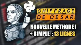 Miniature : Python - Le chiffrement César avec ASCII (niveau débutant / intermédiaire)