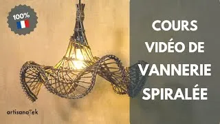 Miniature : DIY VANNERIE - 3 projets en osier avec la technique de la tresse spiralée (ou tresse burkina)