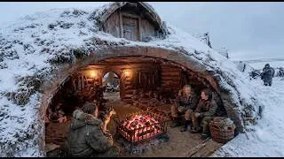 Miniature : Comment les Vikings Construisaient et Vivaient dans des Maisons en Tourbe à -35°C | Documentaire