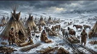 Miniature : Une Journée dans un Camp Lakota il y a 300 Ans : Chasse, Traditions et Survie