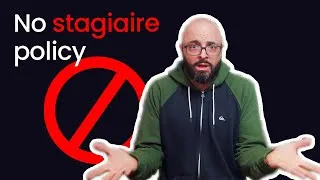 Miniature : No stagiaire policy