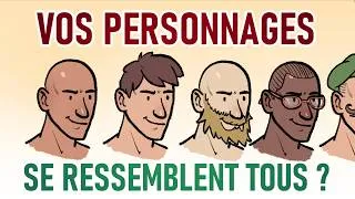 Miniature : 4 conseils de Character Design - Pourquoi vos personnages se ressemblent tous ?