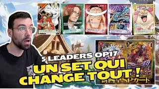 Miniature : LES 5 LEADERS OP17 SONT LÀ ! Shanks Vert, Newgate Rouge, Luffy Noir, Kaido Violet, Linlin Jaune