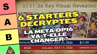 Miniature : Starter Decks ST31 à ST36 : Quelles cartes pour quel deck ? Meta OP16 + Tierlist | One Piece TCG FR