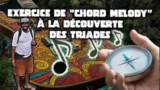 Miniature : LES TRIADES comme TU ne les a JAMAIS APPRISES : Exercices, Chord Melody & Conscience des voix