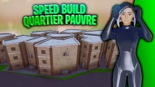 Miniature : Speed build quartier pauvre Fortnite