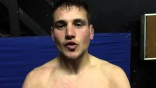 Miniature : Vincent Morin entrevue d'apres combat, Fightquest 32 apres sont TKO