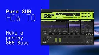 Miniature : Pure SUB | How to Make a Punchy 808 Bass | ARTURIA