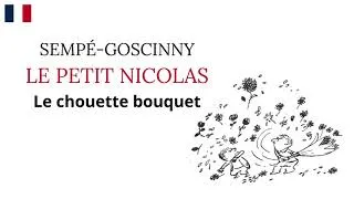 Miniature : Le petit Nicolas "Le chouette bouquet" livre audio avec le texte - Learn French - j'aime lire