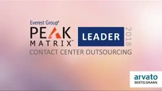 Miniature : Arvato leader de la relation client PEAK Matrix™ pour la deuxième année consécutive