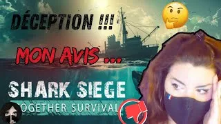 Miniature : SHARK SIEGE TOGETHER SURVIVAL | Découverte FR | Une survie qui déçoie ...