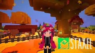 Miniature : Un abris pour les cochons ! | Staxel (chill)