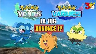 Miniature : POKÉMON 10G ANNONCÉE ?! - Résumé du Pokémon Présents